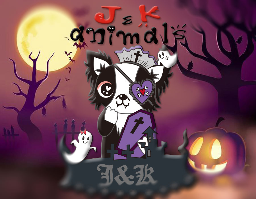 J&K Animals ハロウィンワンピース 3S 予約完売しました! 限定品 ☆ハロウィン フリル ワンピース